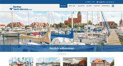 Desktop Screenshot of barther-yacht-service.de